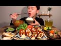 【ASMR】ささみチーズフライ定食[EatingSounds モッパン 咀嚼音 먹방]