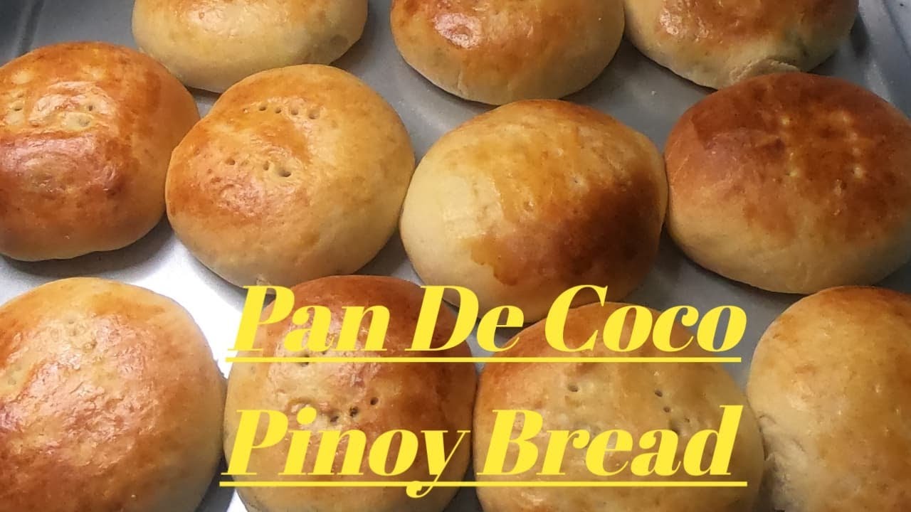 Pan De Coco Pinoy Bread easy to make Arlyn Soto YouTube