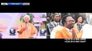 Queen Naomi Ogunwusi Ministers At Joshua Iginla Church During Easter Celebrations