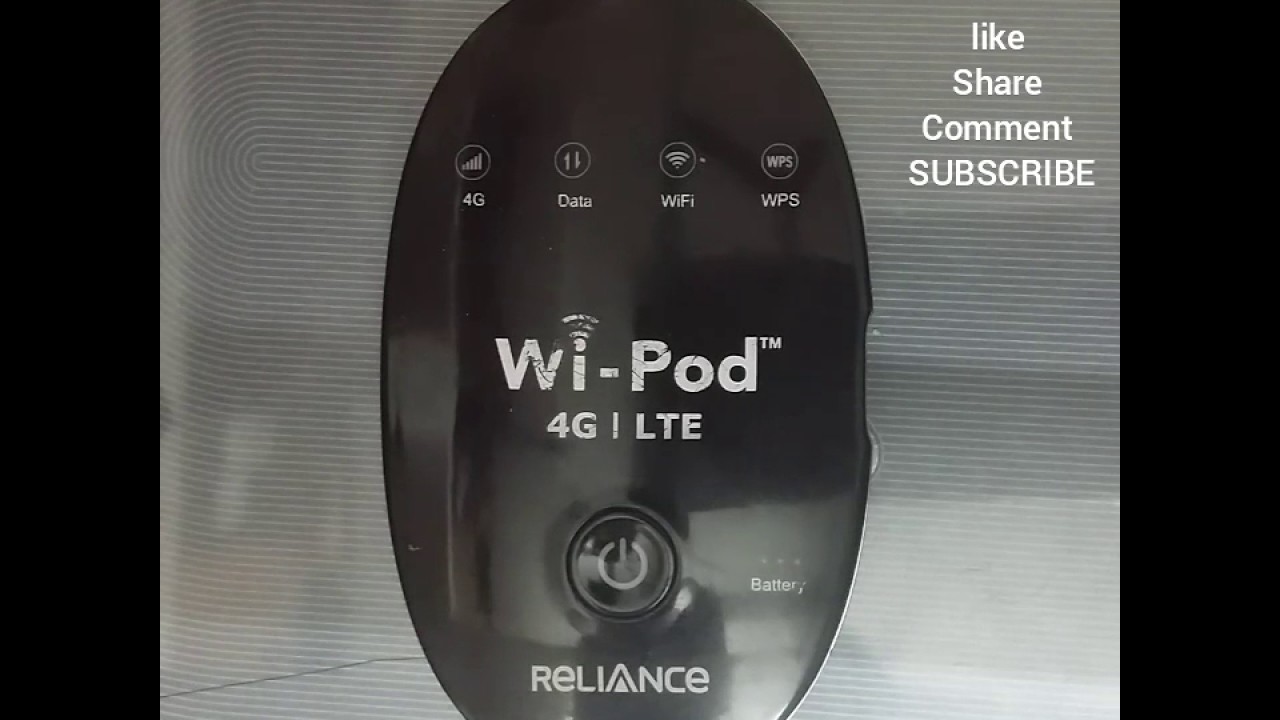 Reliance 4G WiPod 4G LTE review