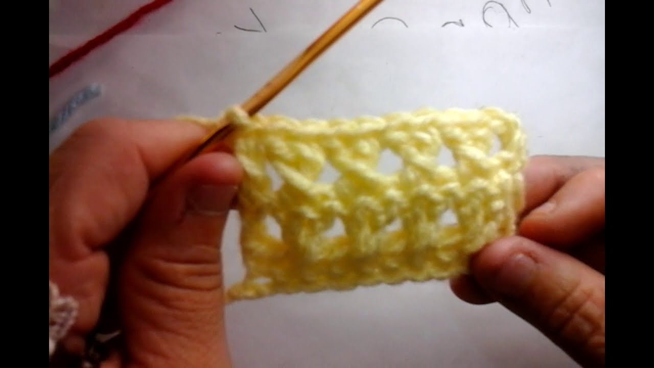 CROCHET/como hacer el punto fantasía cruzado a crochet o ganchillo paso a paso muy fácil Nancy Magno