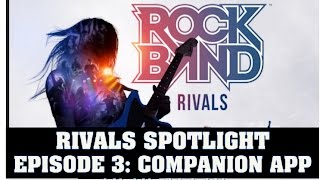 Rock Band Rivals Mode Spotlight Episode 3: Companion App For IOS & Android screenshot 1