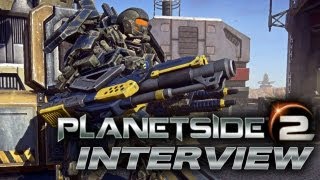 PLANETSIDE 2 Interview and Gameplay Footage! Talking Guns, Vehicles, & the iOS App at E3 2012
