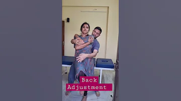 Chiropractor In India L5 S1 Adjustment Sciatica Pain Relief Shortsfeed Trending 