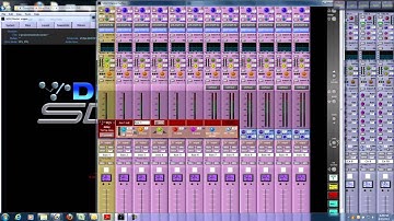 DiGiCo Assign Effects and use Macro for Tap Delay
