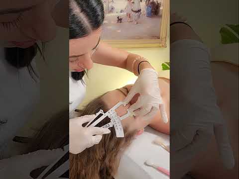 ASMR Face Skin Measuring & Relaxing - Real person #asmr