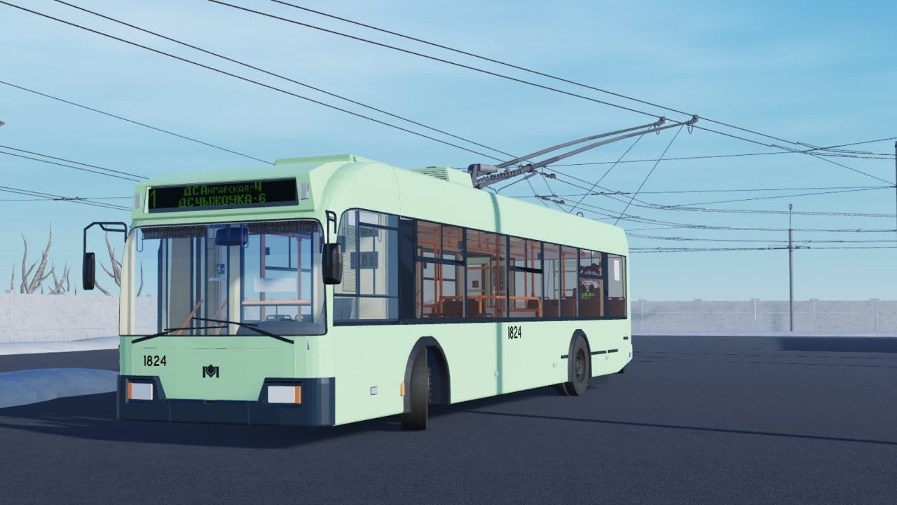 AKSM 321 in Mińsk Roblox TFB маршрут 1