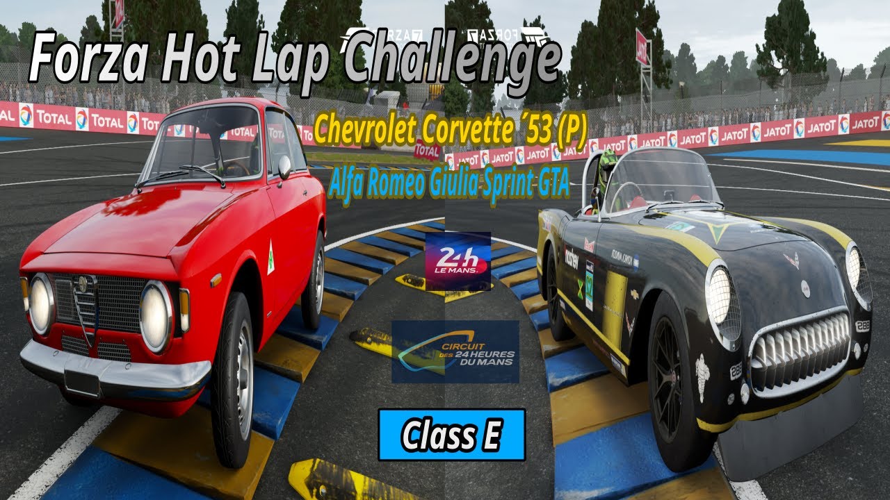 Alfa Romeo Giulia Sprint GTA vs Chevrolet Corvette ´53 (P) Le Mans HLC !!