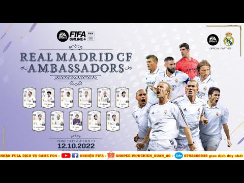 REVIEW FO4 – CHÉM GIÓ MÙA MỚI REAL MADRID C.F AMBASSADORS- NGON HAY TẤU HÀI CHỈ SỐ  NGHIỆN FIFA