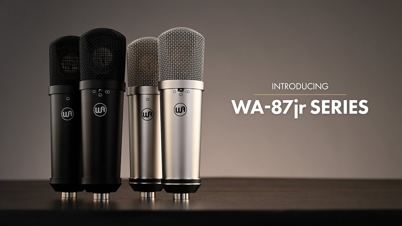 WARM AUDIO ( ウォームオーディオ ) WA-87jr SE Black 送料無料