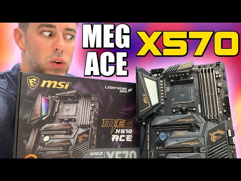MSI MEG X570 ACE Preview & Unboxing