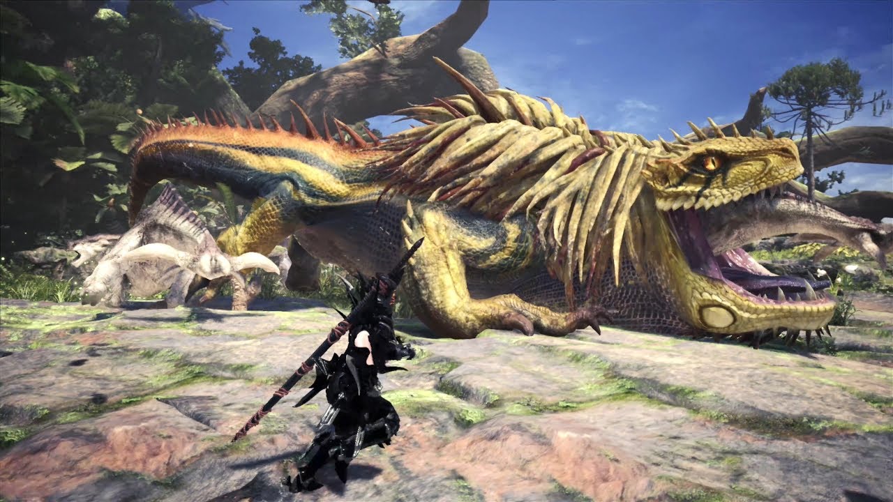 great jagras Update Monster Hunter World: GIANT Arch Tempered Great Jagras Boss Fight