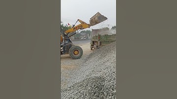 Loading Pebbles With Loader !