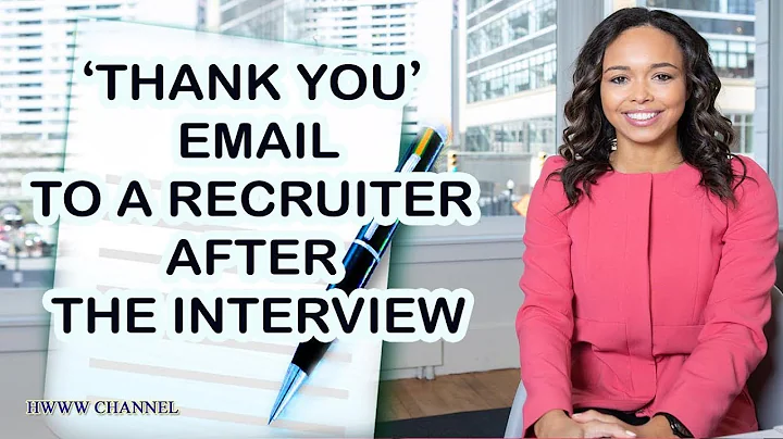 THANK YOU EMAIL AFTER MEETING RECRUITER - DayDayNews