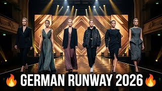 Inside Germany’s Hottest Runway 🔥 | Elegant German Models Wearing Trendy Fashion | 4K Catwalk screenshot 2