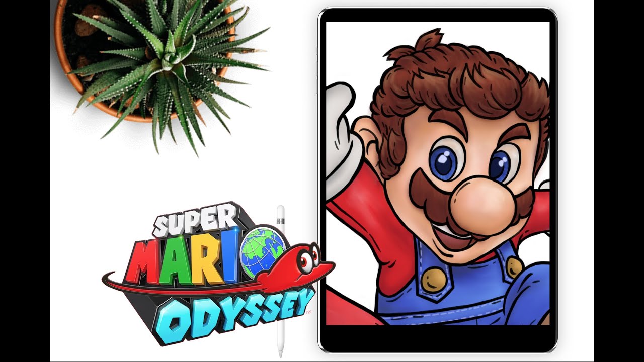 Speed Paint Super Mario Odyssey YouTube