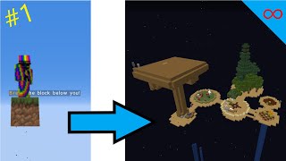 A New Beginning - One Block Skyblock TimeLapse Episode 1
