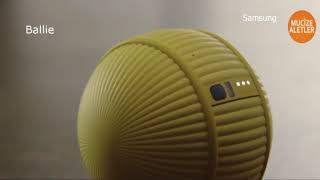 Samsungdan Top Şeklinde Akıllı Kameralı Robot - Ballie