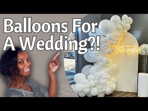 Capa de Setup With Me - Decorating A Wedding With Balloons!