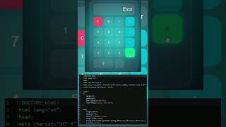 How to Make a Calculator 🧮#Calculator #JavaScript #HTML #CSS #JavaScript #Calculator #WebDevelopment