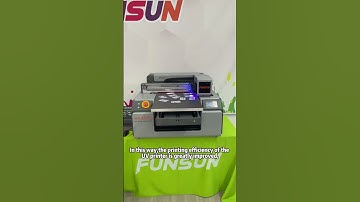 FUNSUN UVDTF Printer:Super powerful visual positioning function