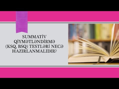 Video: Hərtərəfli qiymətləndirmə proqramının əsas elementləri hansılardır?