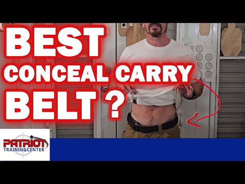 How to choose a good gun belt for EDC