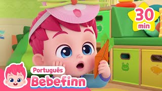 Sons dos Animais e mais músicas divertidas | + Completo | Bebefinn em Português - Canções Infantis