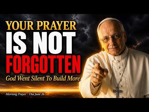 WHEN GOD GOES SILENT — It Means He Is Building Something Bigger Than You Asked For — Pope Le