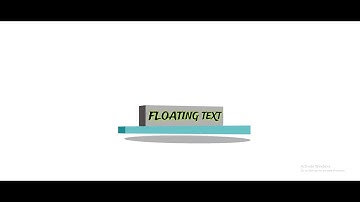 Floating Text with Animation Effect using HTML &CSS