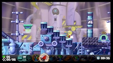 PS3 Lemmings Trial level - Teach me Climbers and Floaters