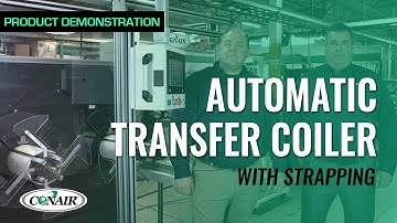 Automatic Transfer Coiler with Strapping | Product Demo