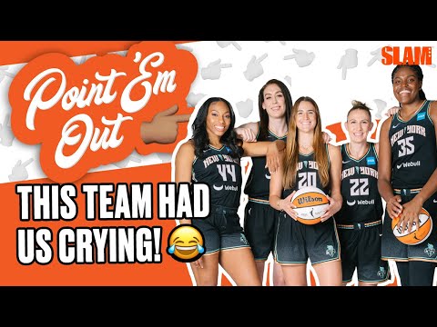 WHO CAN SING LIKE BEYONCÉ??? The New York Liberty HAD US CRYING! 😭 | Point 'Em Out