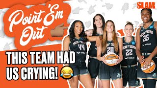 WHO CAN SING LIKE BEYONCÉ??? The New York Liberty HAD US CRYING! 😭 | Point 'Em Out