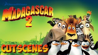 Madagascar 2 Escape To Africa - Game Cutscenes Movie