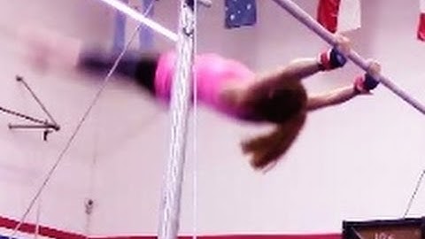 Gymnastics Tip For A Tap Swing On Bars With Coach Meggin!