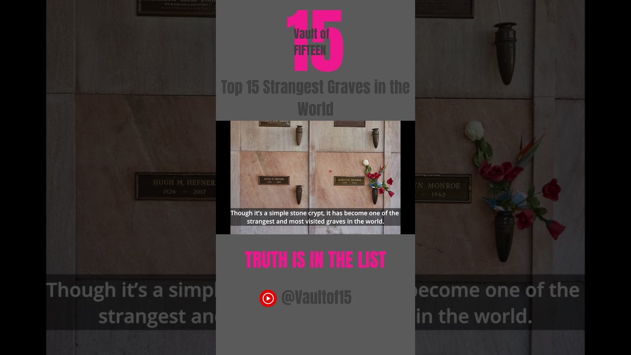Nr 11: Marilyn Monroe’s Crypt 🌹 | Hollywood Icon’s Overcrowded Resting Place
