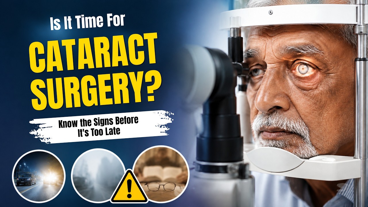 Cataract Surgery Explained | When Do You Need Surgery & What to Expect? | Mitra Eye Hospital