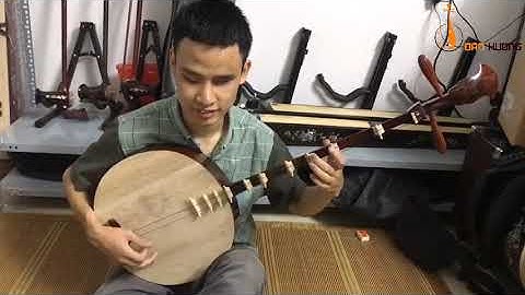 Đàn nguyệt DN159 hát văn - Nhạc cụ Đàn Hương