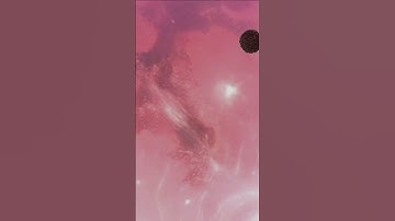 Beautiful Pink Exoplanet In Deep Outer Space