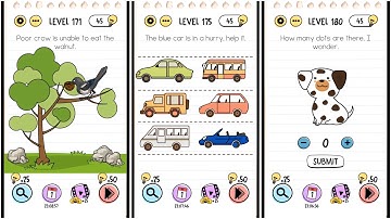 Brain Test: Tricky Puzzles - Levels 171-180 Walkthrough Gameplay