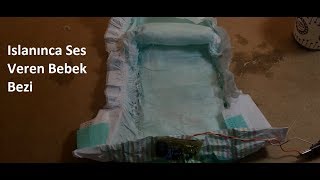 Islanınca Sesli Uyarı Veren Bebek Bezi