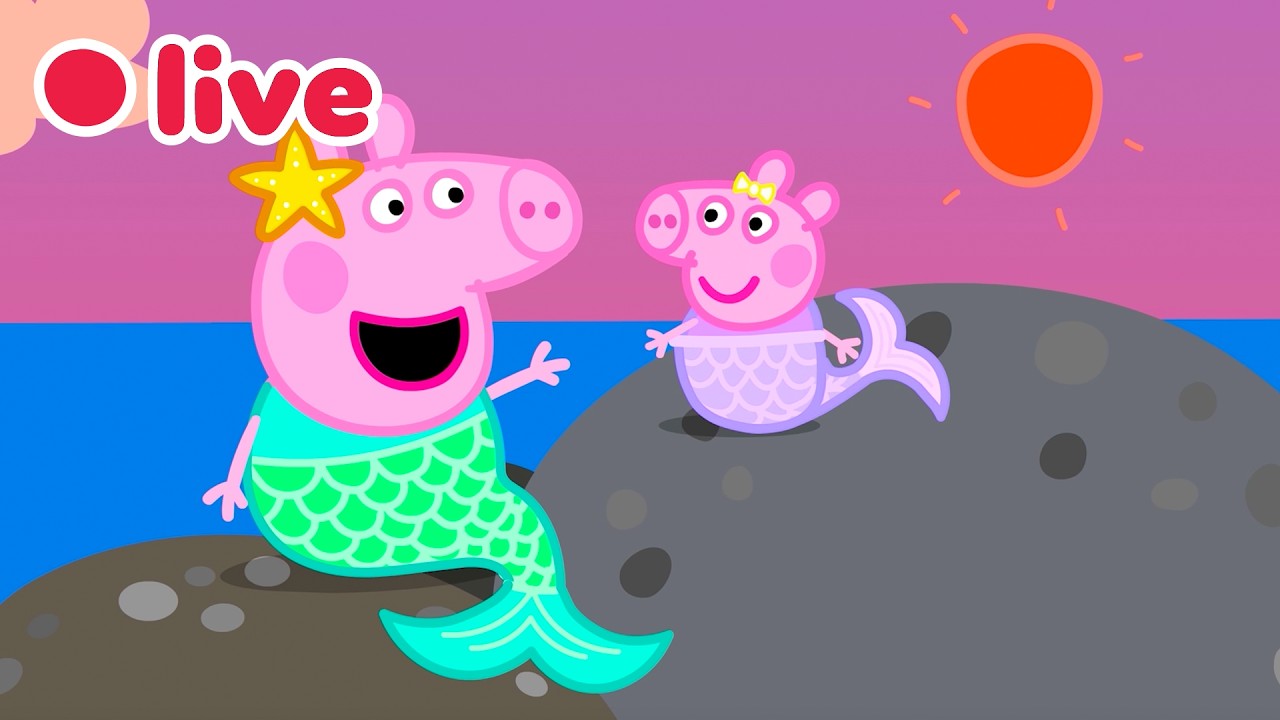 🔴 LIVE ⭐ Los mejores momentos de Peppa como hermana mayor de la Bebé Evie 🍼 | Episodios Completos