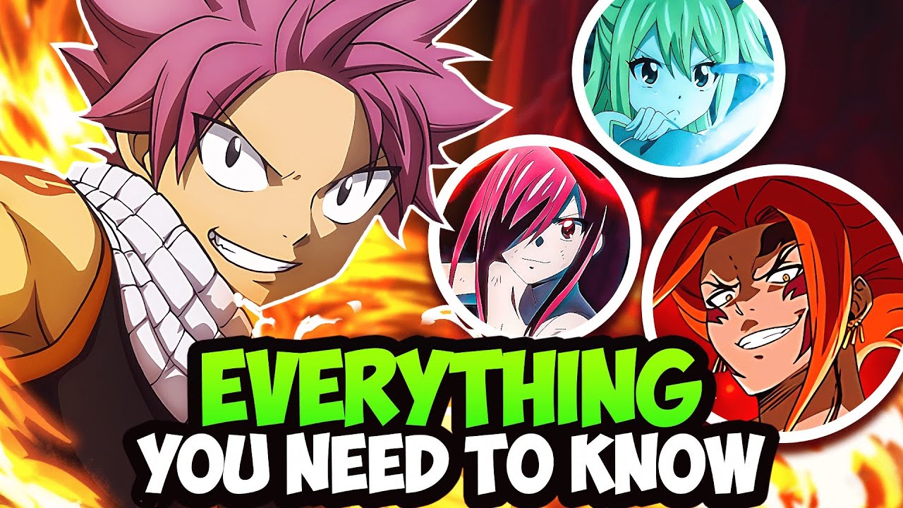 Everything You NEED To Know Before Watching Fairy Tail 100 Years Quest!!!!, image size:1280x720