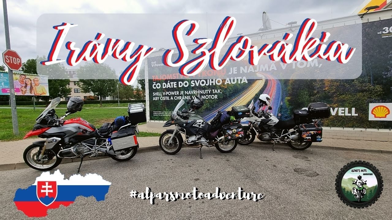 Irány Szlovákia, az Északi középhegységen át egészen a Tátra lábáig #alparsmotoadventure