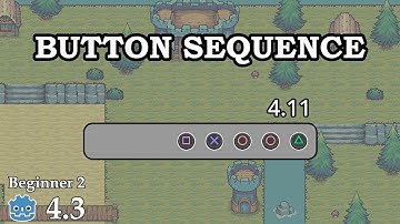 How to create a button sequence - Learn Godot 4 UI - no talking