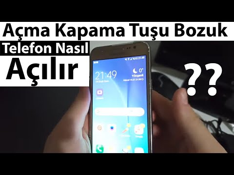 Açma Kapama Tuşu Bozuk Telefon Nasıl Açılır ? 2022