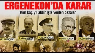 İşte Ergenekon Davasın Da Verilen Cezalar