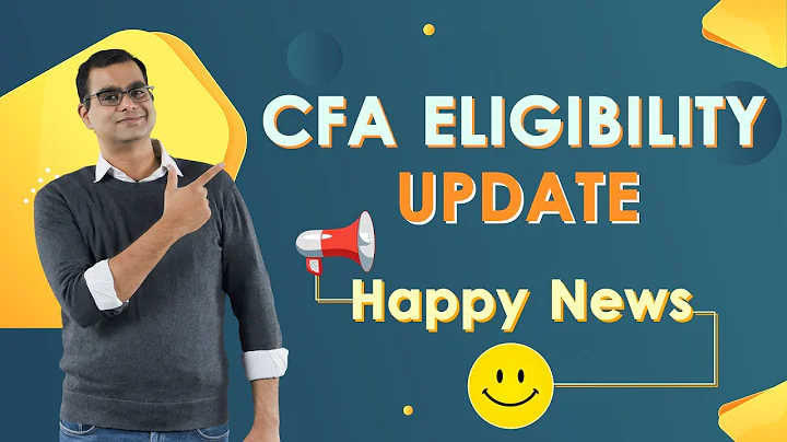 #1FIN | MAJOR UPDATE on CFA Eligibility | Change | Nov 22 onwards | Sriram Somayajula, CFA