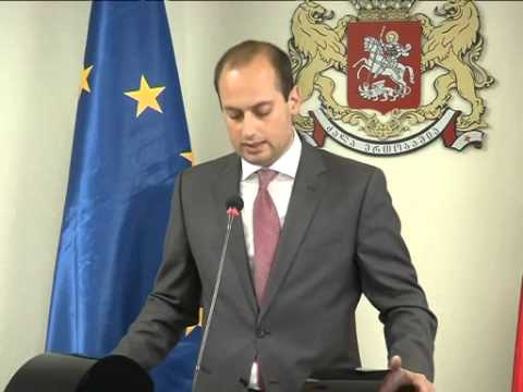 მინისტრის მოადგილის მიხეილ ჯანელიძის ბრიფინგი